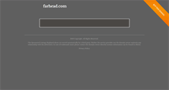 Desktop Screenshot of farhead.com